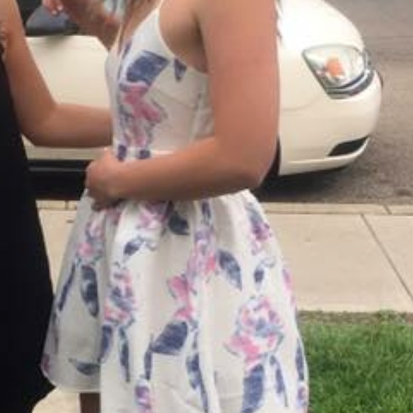 Bought from Tobi. Super cute floral skater dress. - Picture 3 of 4